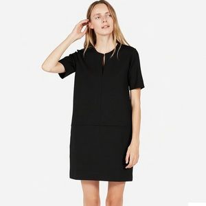 Everlane The Ponte Short-Sleeve Dress